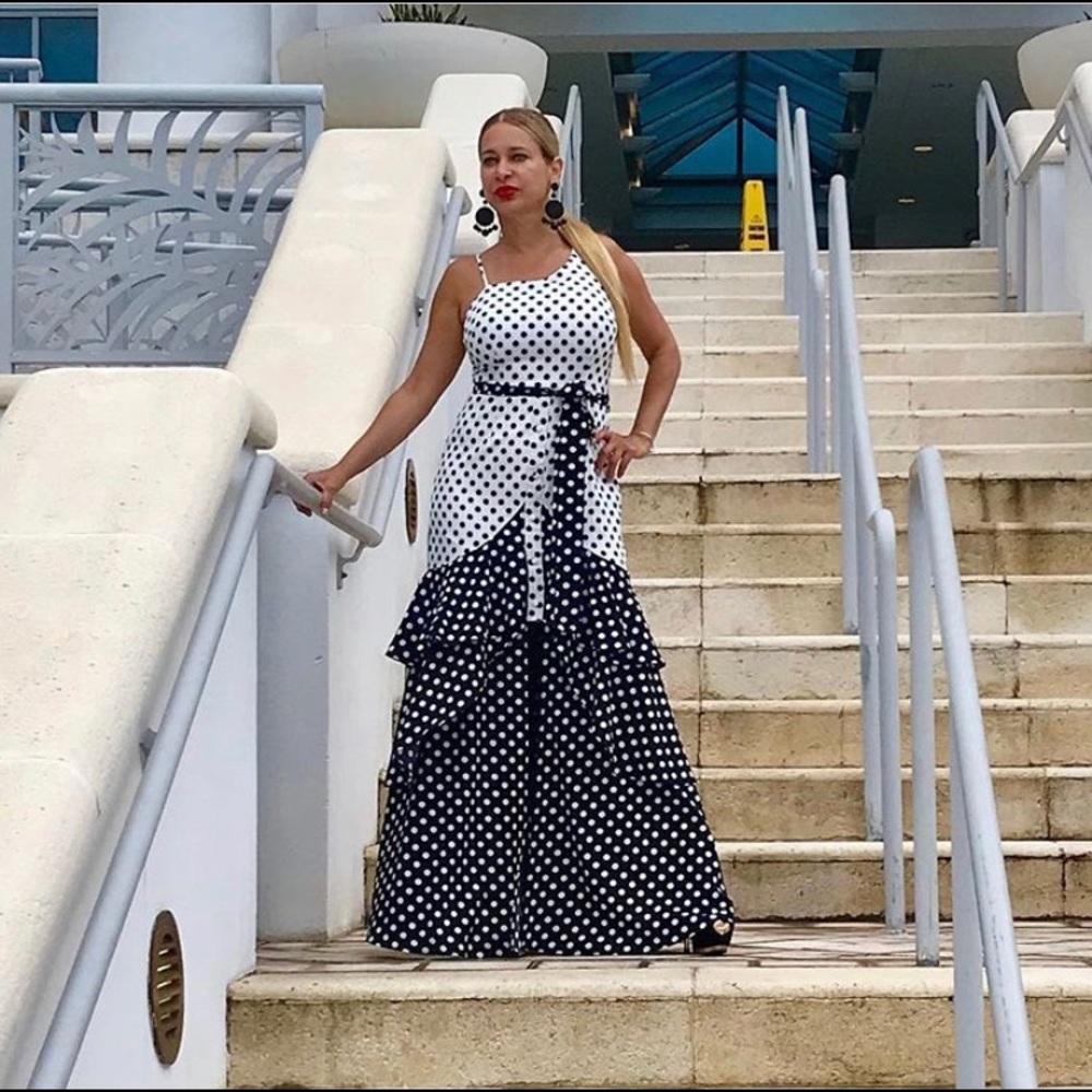 Long maxi dress